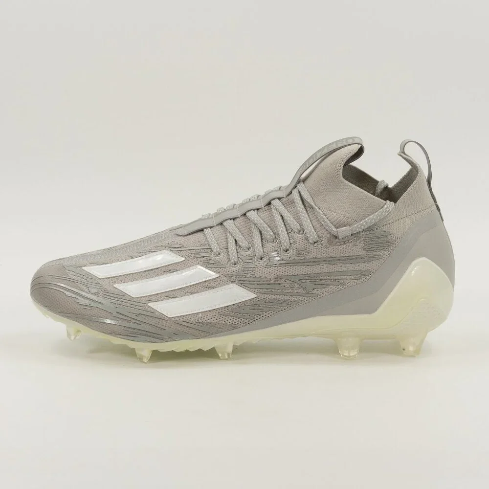 Adidas Adizero Primeknit Grey GV9633 Football Cleats size 13.5